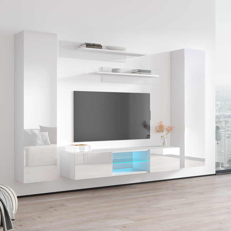 Fly A 33TV Floating Entertainment Center - Meble Furniture