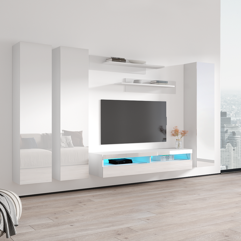 Fly C 35TV Floating Entertainment Center - Meble Furniture