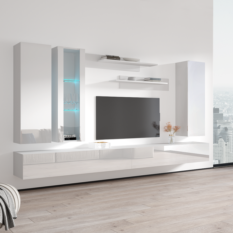 Fly E 30TV Floating Entertainment Center - Meble Furniture