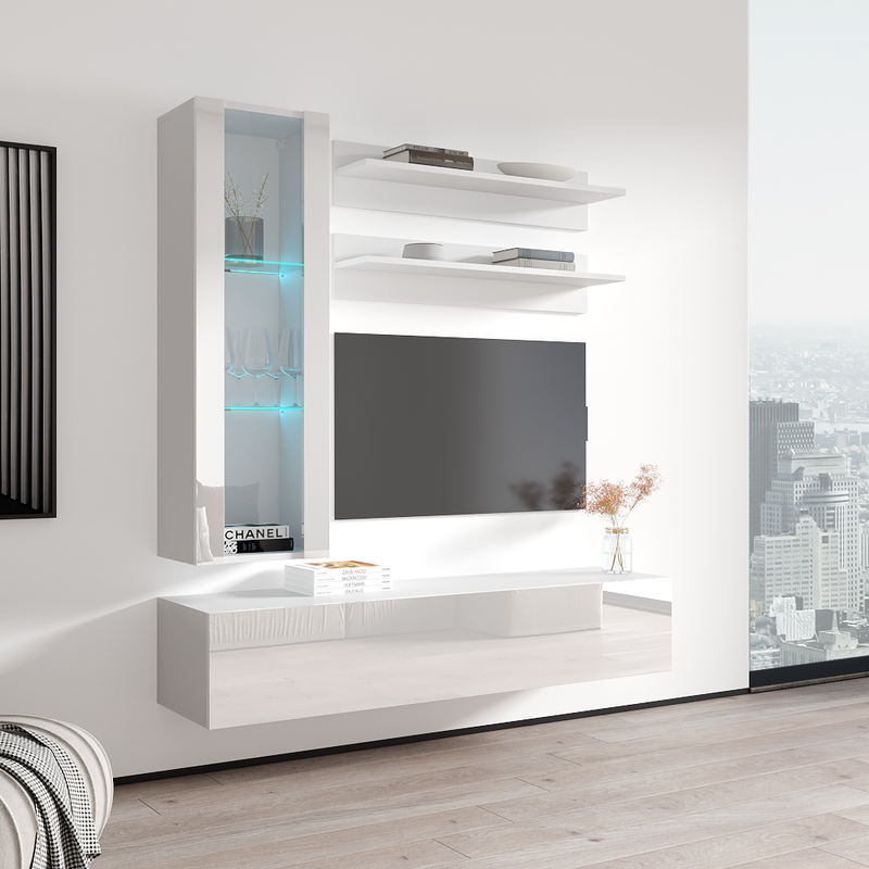 Fly H 30TV Floating Entertainment Center - Meble Furniture
