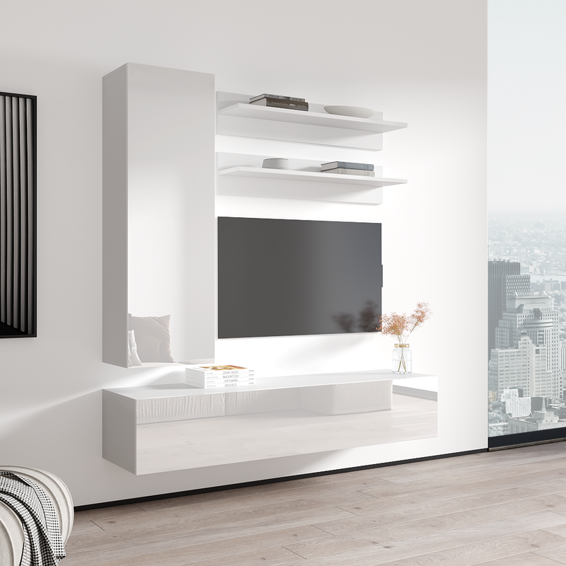 Fly H 30TV Floating Entertainment Center - Meble Furniture