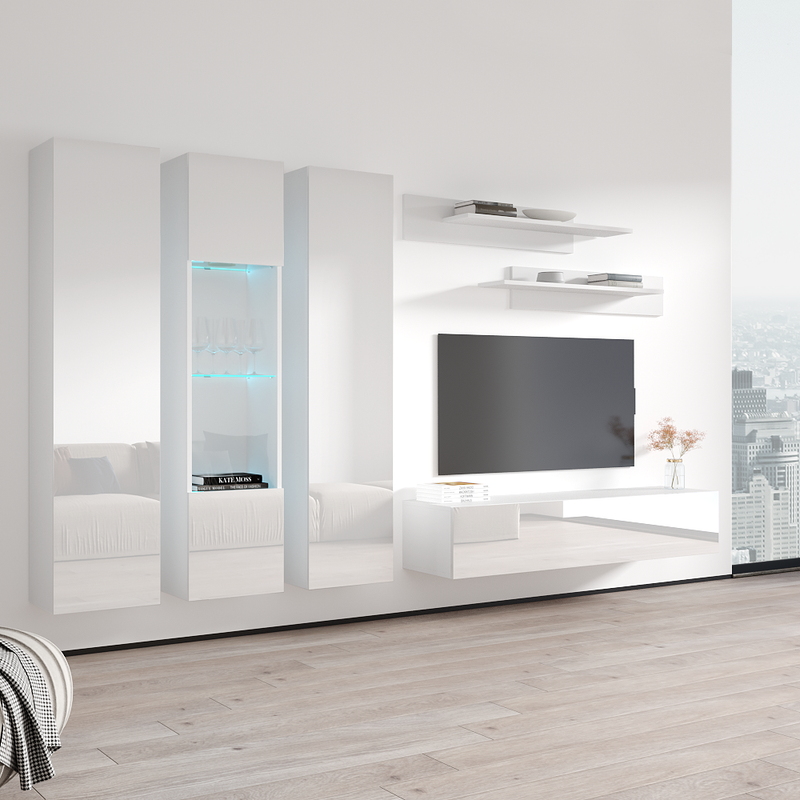 Fly C 30TV Floating Entertainment Center - Meble Furniture