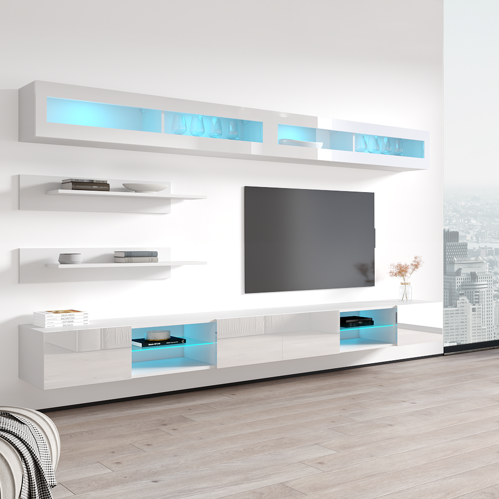 Fly I 33TV Floating Entertainment Center - Meble Furniture