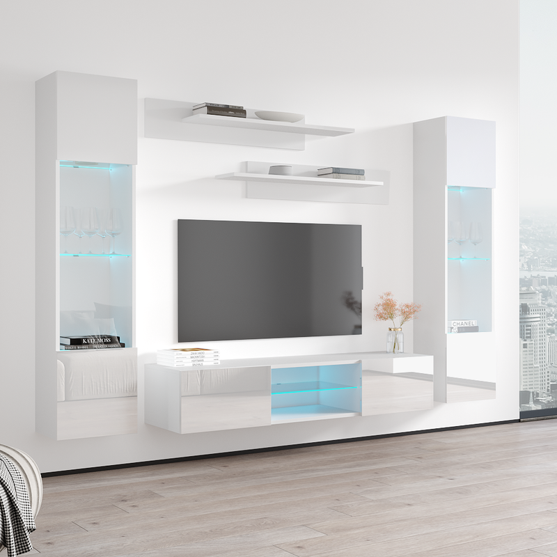 Fly A 33TV Floating Entertainment Center - Meble Furniture