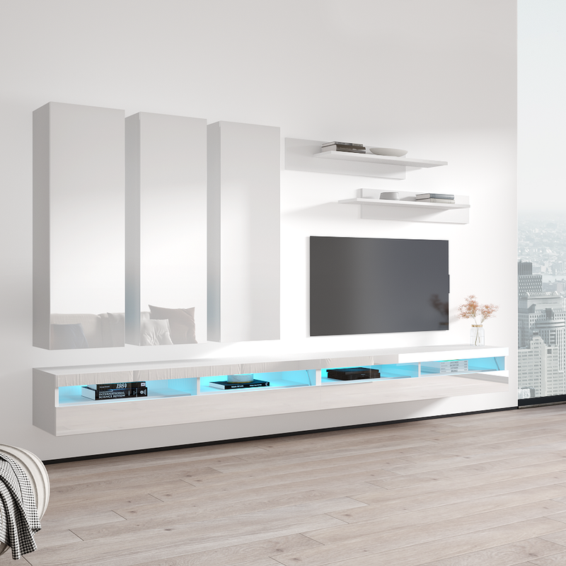 Fly E 35TV Floating Entertainment Center - Meble Furniture