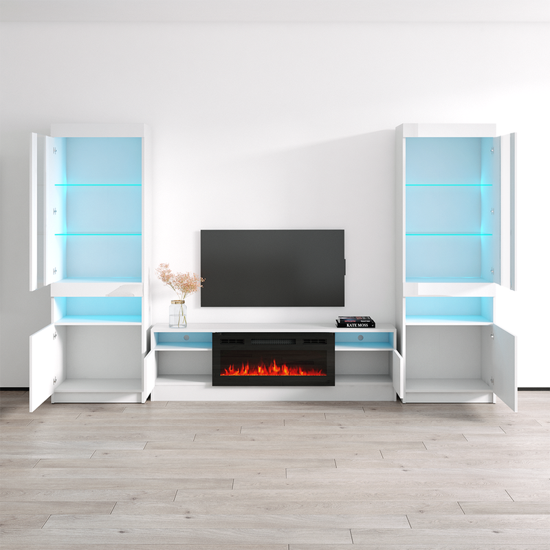 Duke BL-EF Entertainment Center - Meble Furniture