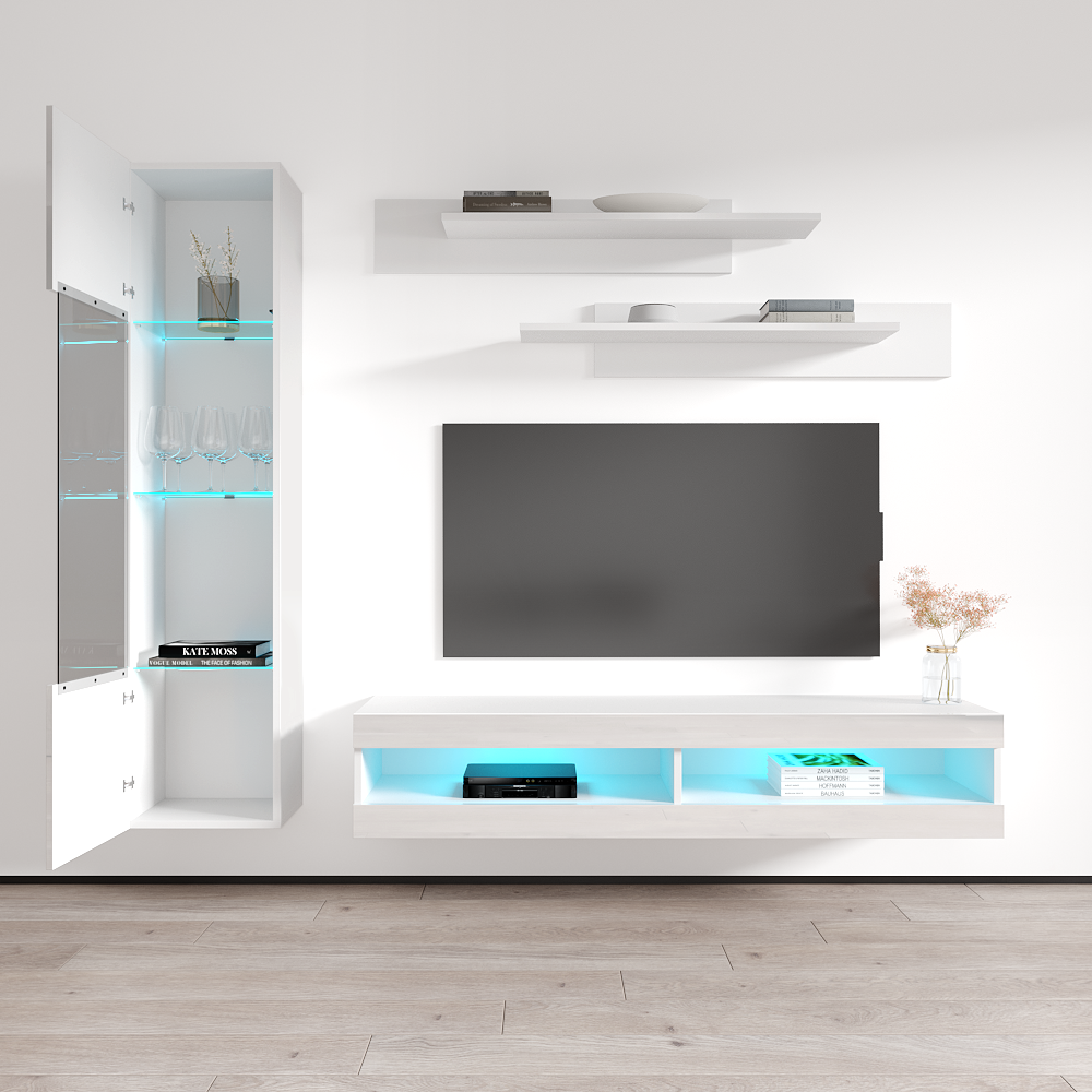 Fly G 34TV Floating Entertainment Center - Meble Furniture