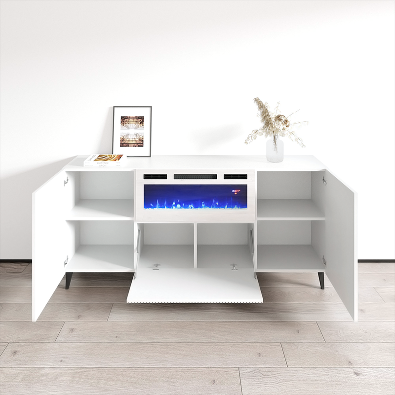 Pafos WH-EF Fireplace Sideboard - Meble Furniture