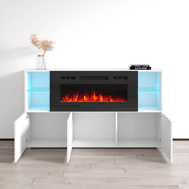 Komi 03 Fireplace Sideboard - Meble Furniture