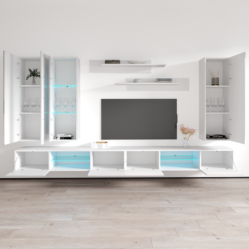 Fly E 33TV Floating Entertainment Center - Meble Furniture