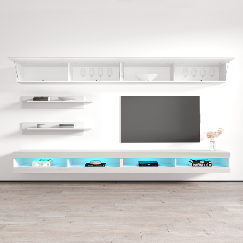 Fly I 34TV Floating Entertainment Center - Meble Furniture