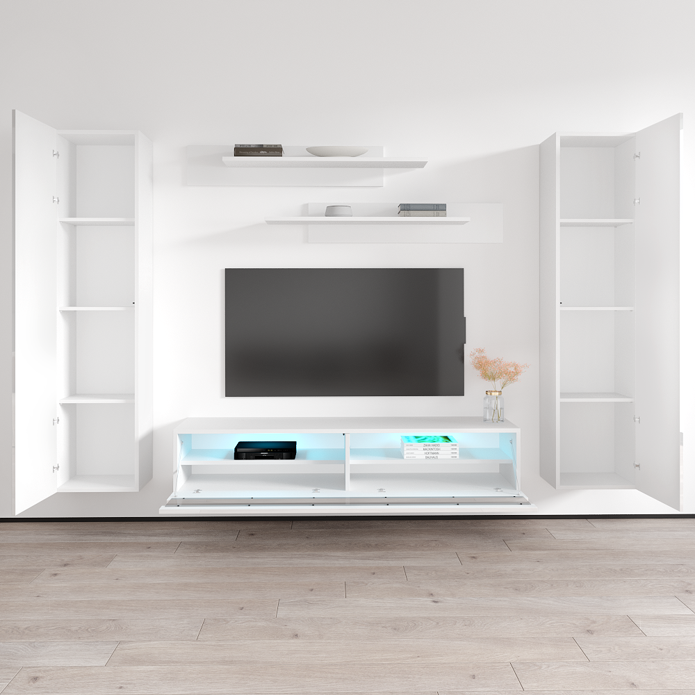 Fly A 35TV Floating Entertainment Center - Meble Furniture