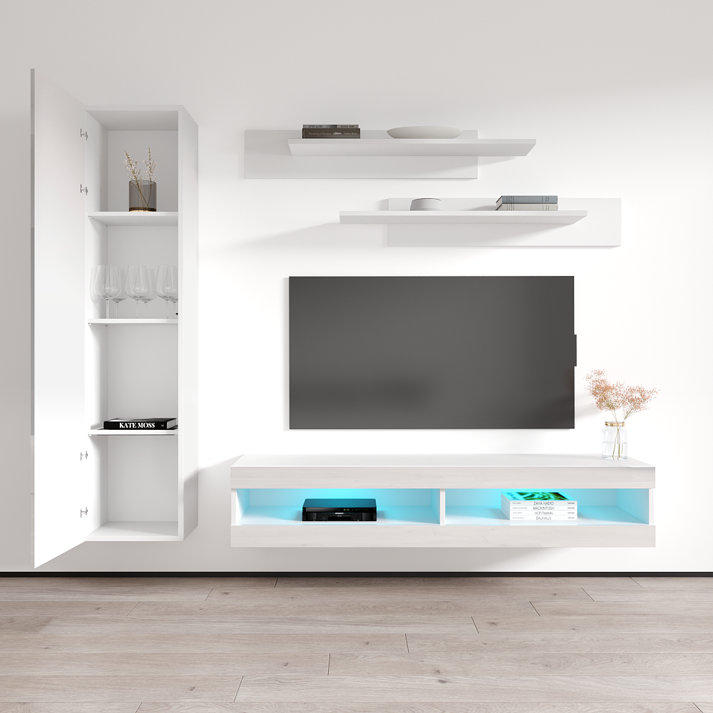 Fly G 34TV Floating Entertainment Center - Meble Furniture