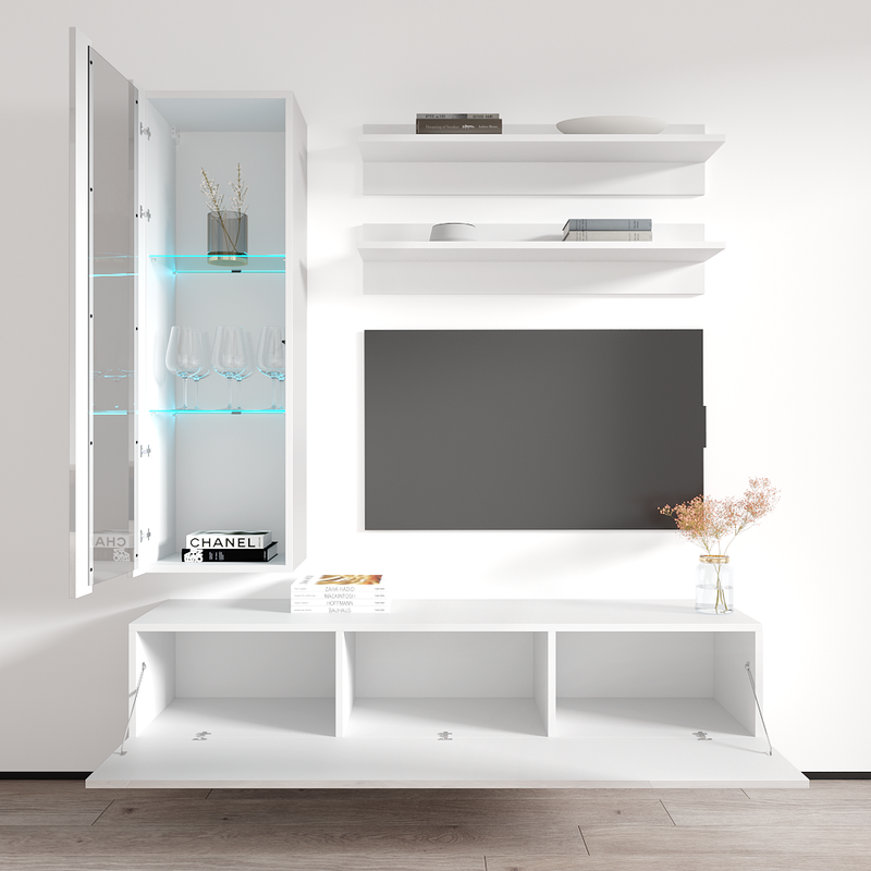 Fly H 30TV Floating Entertainment Center - Meble Furniture