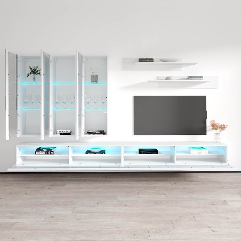 Fly E 35TV Floating Entertainment Center - Meble Furniture