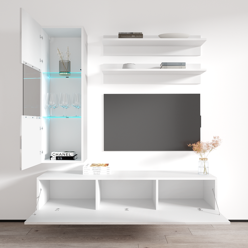 Fly H 30TV Floating Entertainment Center - Meble Furniture