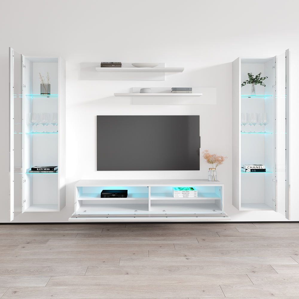Fly A 35TV Floating Entertainment Center - Meble Furniture