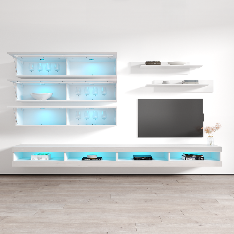 Fly J 34TV Floating Entertainment Center - Meble Furniture