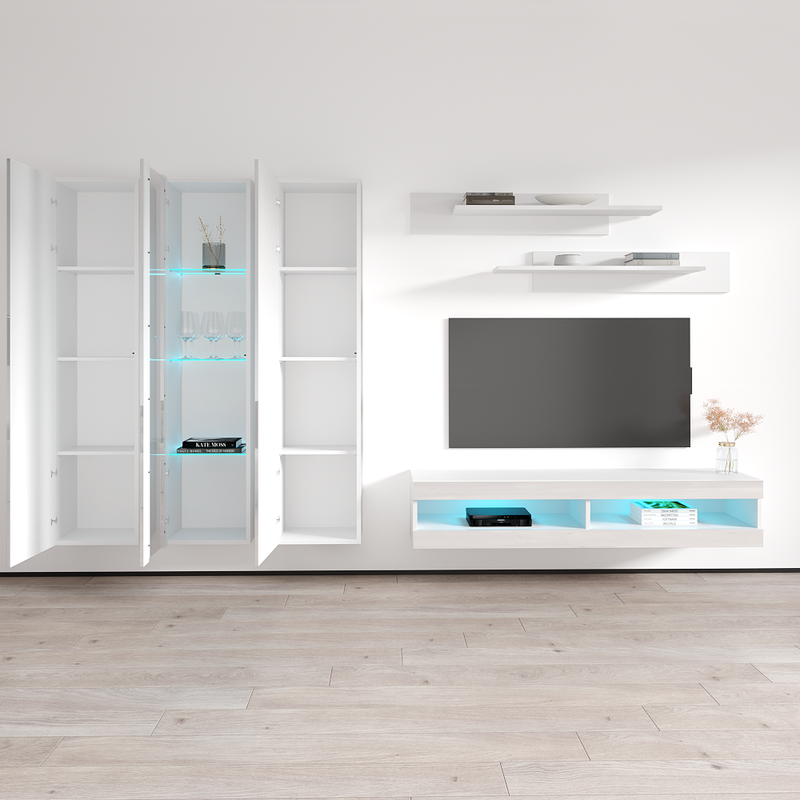 Fly C 34TV Floating Entertainment Center - Meble Furniture