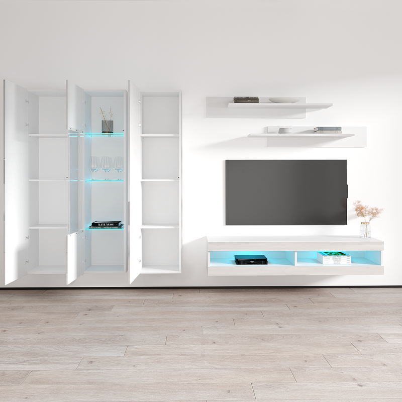 Fly C 34TV Floating Entertainment Center - Meble Furniture