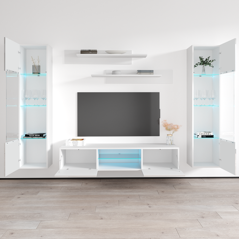 Fly A 33TV Floating Entertainment Center - Meble Furniture