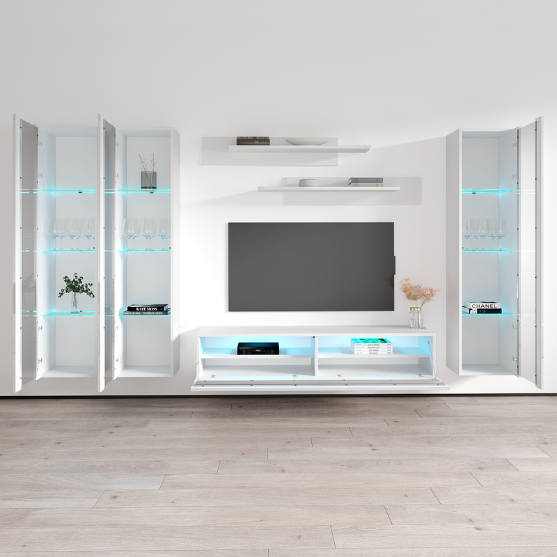Fly C 35TV Floating Entertainment Center - Meble Furniture