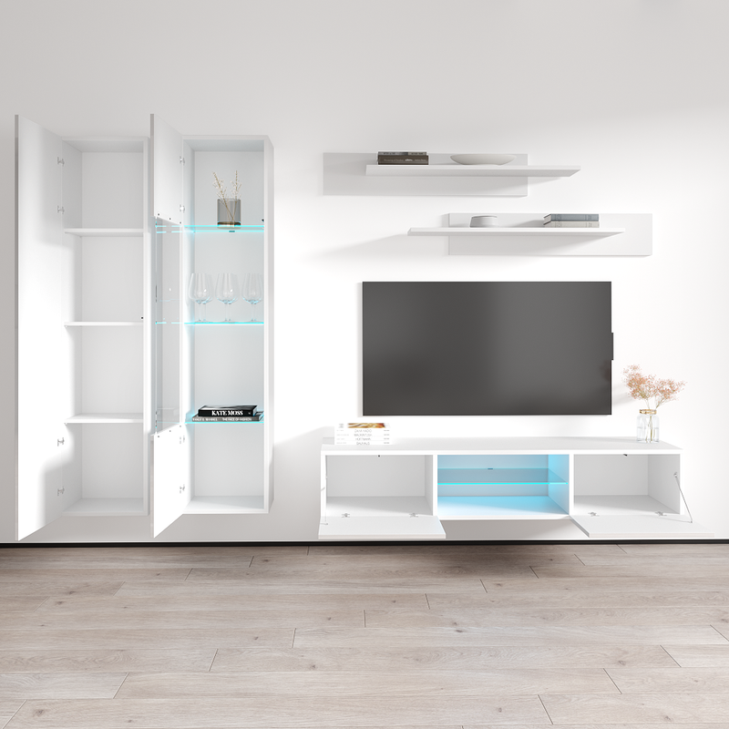 Fly A 33TV Floating Entertainment Center - Meble Furniture