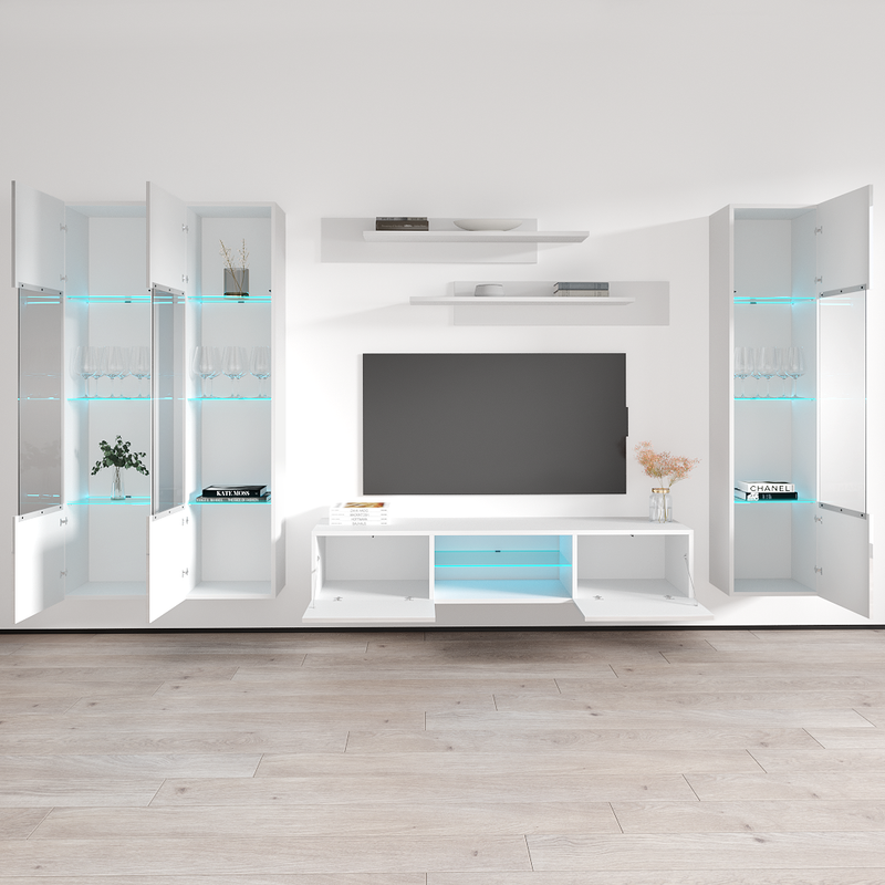 Fly C 33TV Floating Entertainment Center - Meble Furniture