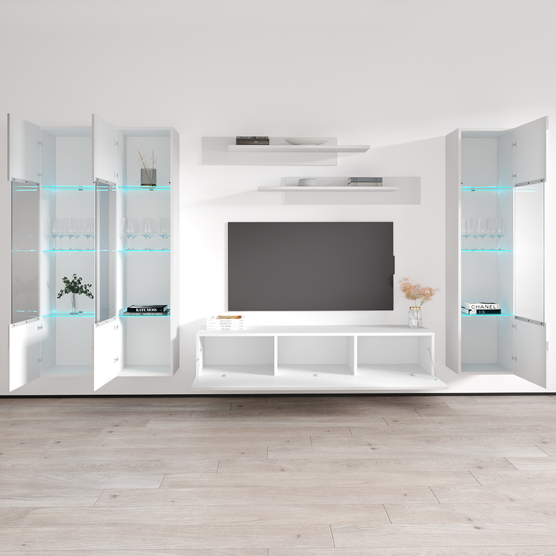 Fly C 30TV Floating Entertainment Center - Meble Furniture