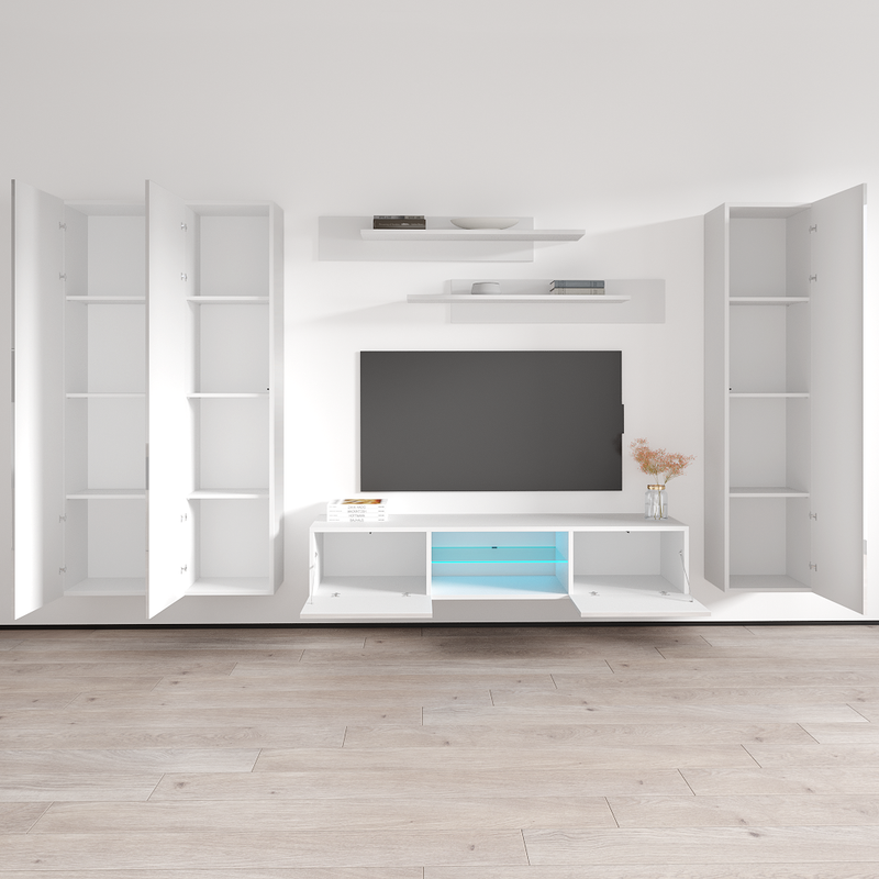 Fly C 33TV Floating Entertainment Center - Meble Furniture