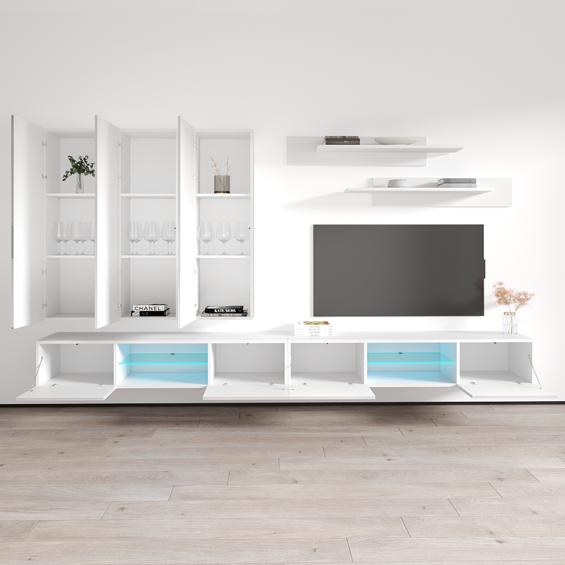 Fly E 33TV Floating Entertainment Center - Meble Furniture