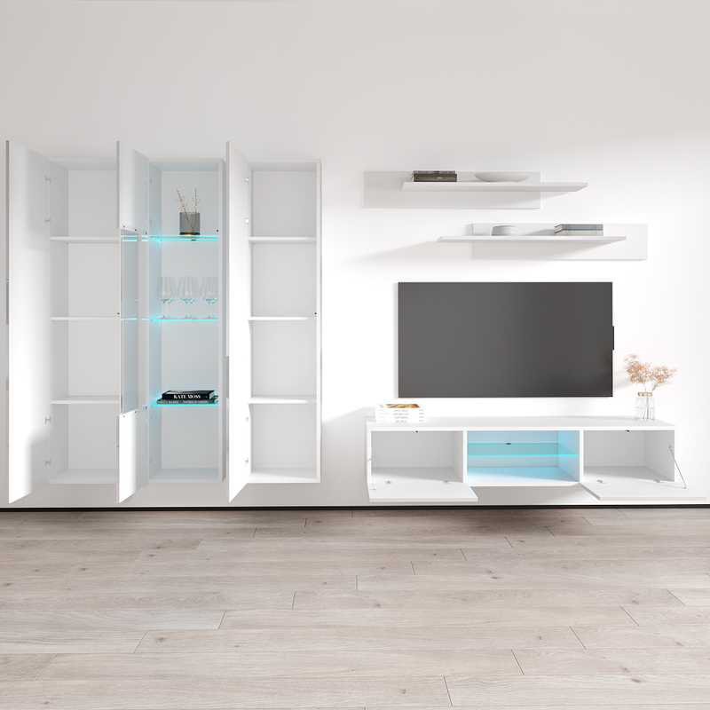 Fly C 33TV Floating Entertainment Center - Meble Furniture