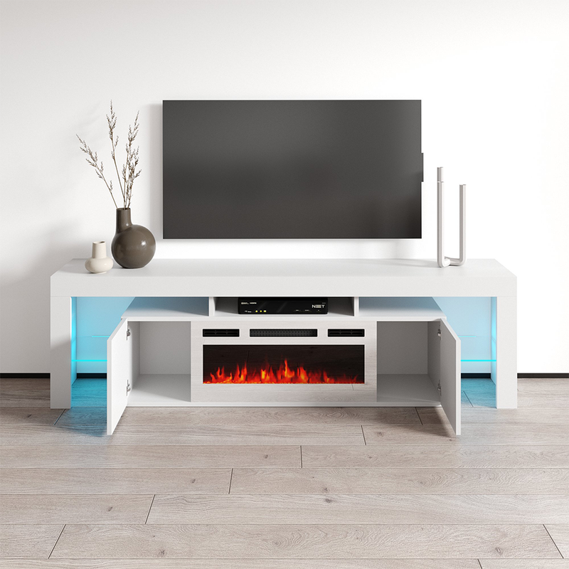 Soleo WH-EF Fireplace TV Stand - Meble Furniture
