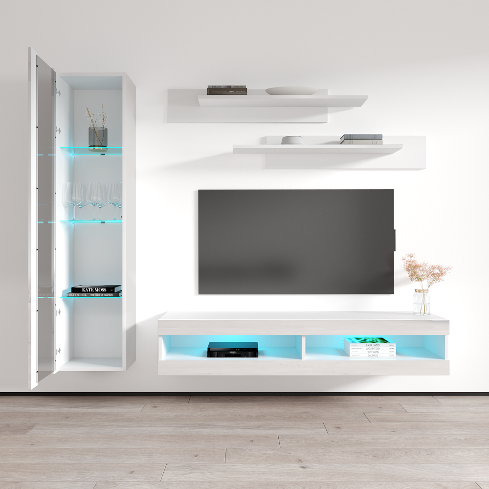 Fly G 34TV Floating Entertainment Center - Meble Furniture