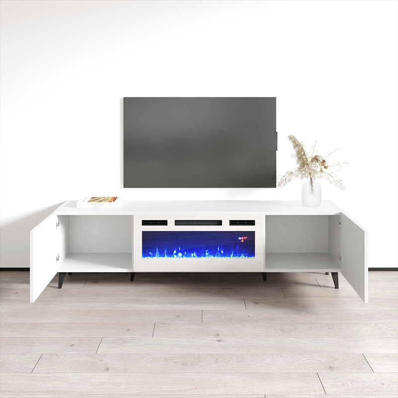 Pafos WH-EF Fireplace TV Stand - Meble Furniture