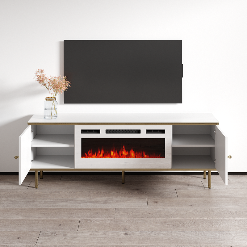 Camelia WH-EF Fireplace TV Stand - Meble Furniture