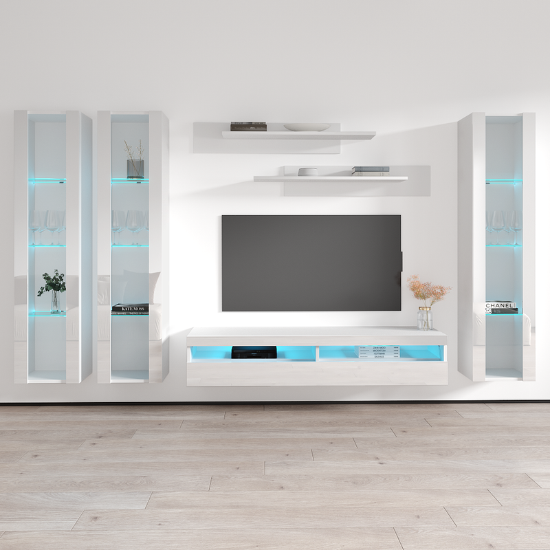Fly C 35TV Floating Entertainment Center - Meble Furniture