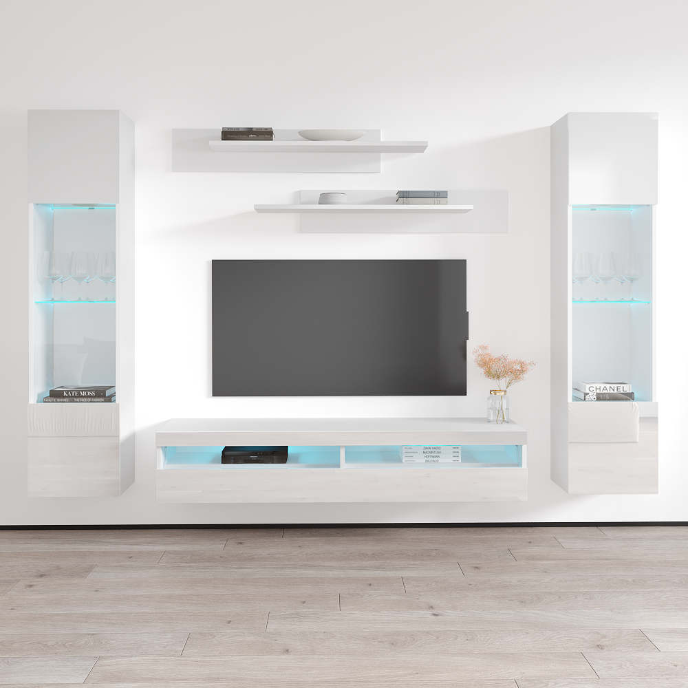 Fly A 35TV Floating Entertainment Center - Meble Furniture