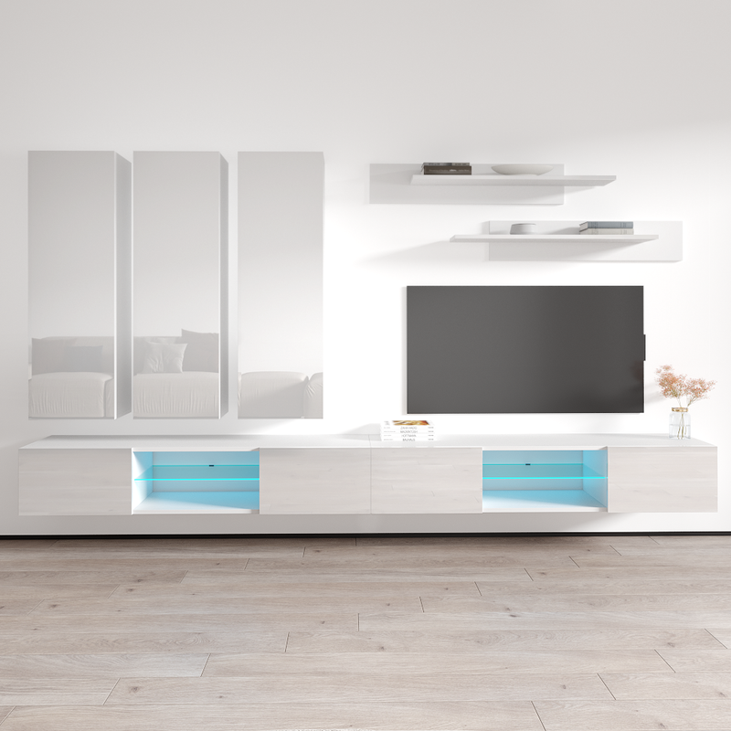 Fly E 33TV Floating Entertainment Center - Meble Furniture