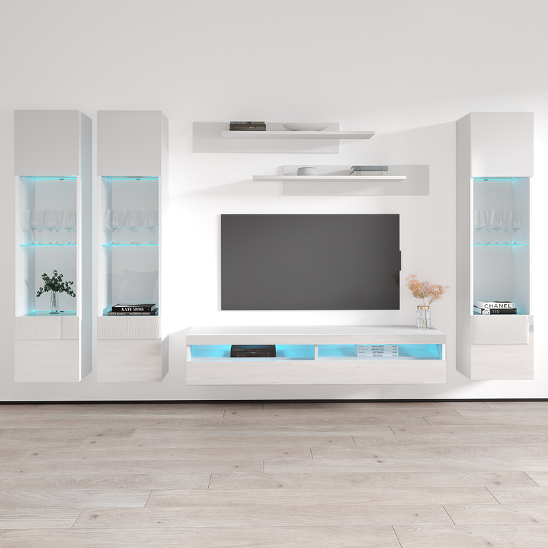 Fly C 35TV Floating Entertainment Center - Meble Furniture