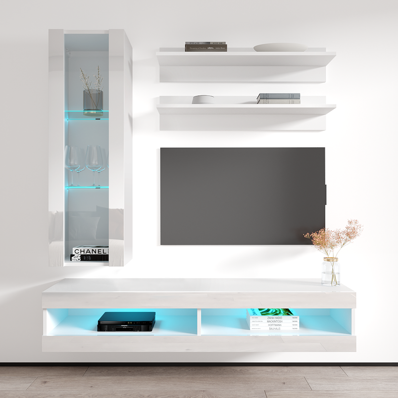 Fly H 34TV Floating Entertainment Center - Meble Furniture