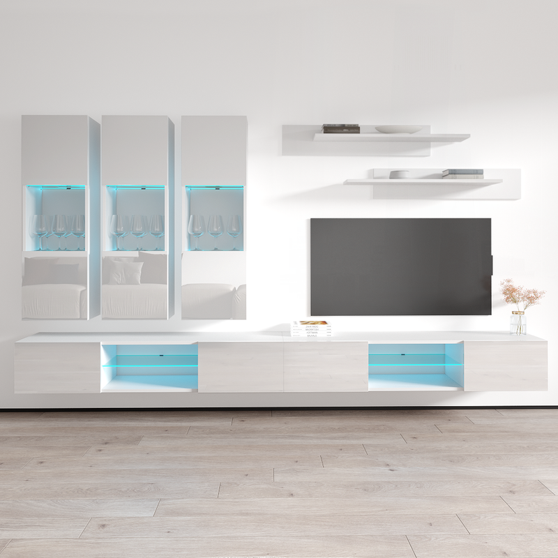 Fly E 33TV Floating Entertainment Center - Meble Furniture