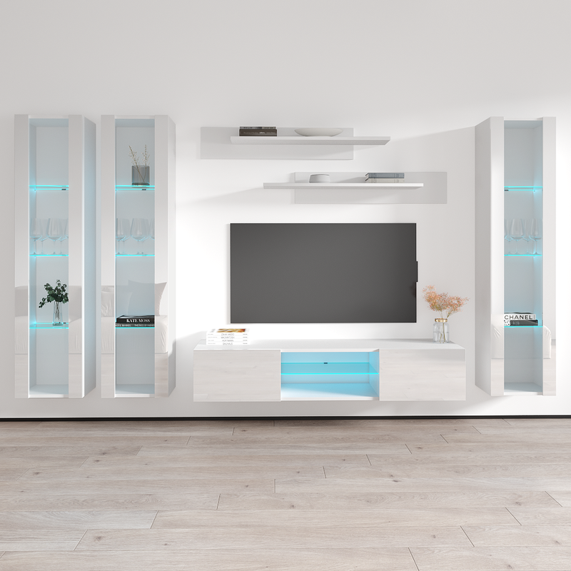 Fly C 33TV Floating Entertainment Center - Meble Furniture