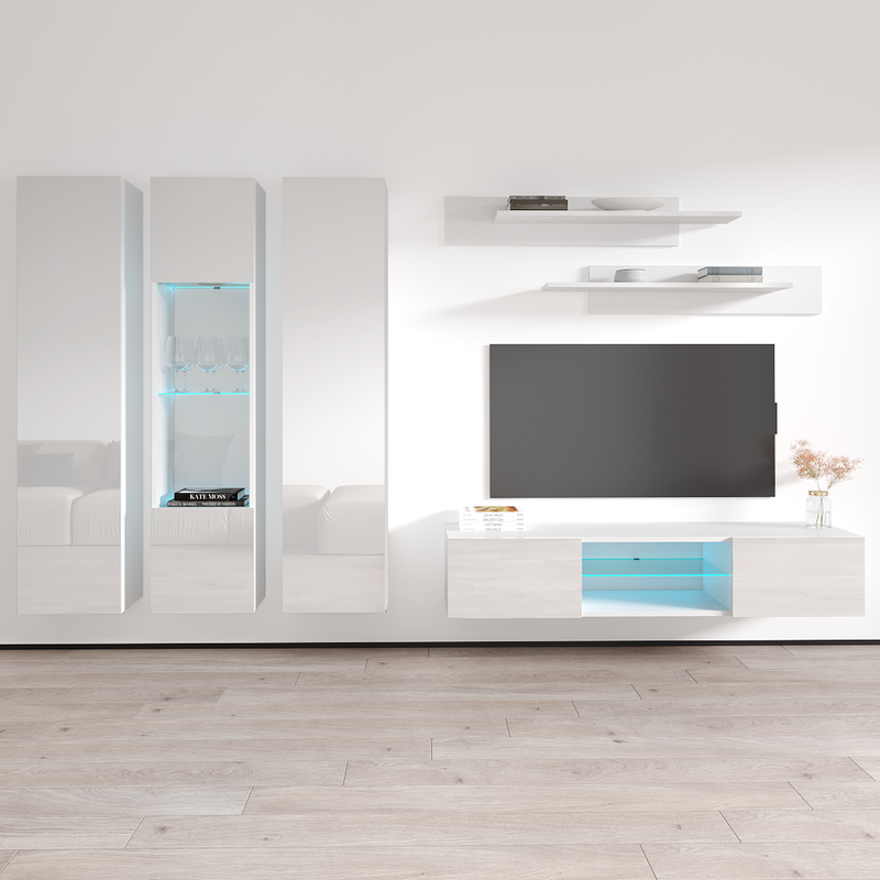Fly C 33TV Floating Entertainment Center - Meble Furniture