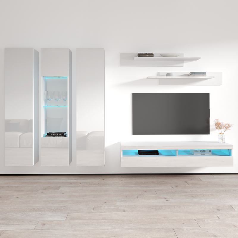 Fly C 35TV Floating Entertainment Center - Meble Furniture