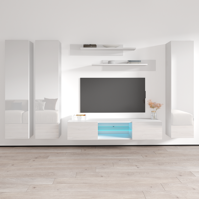 Fly C 33TV Floating Entertainment Center - Meble Furniture