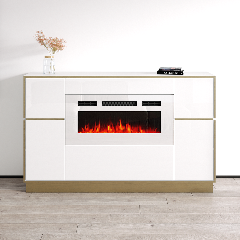 Odessa WH-EF Fireplace Sideboard - Meble Furniture
