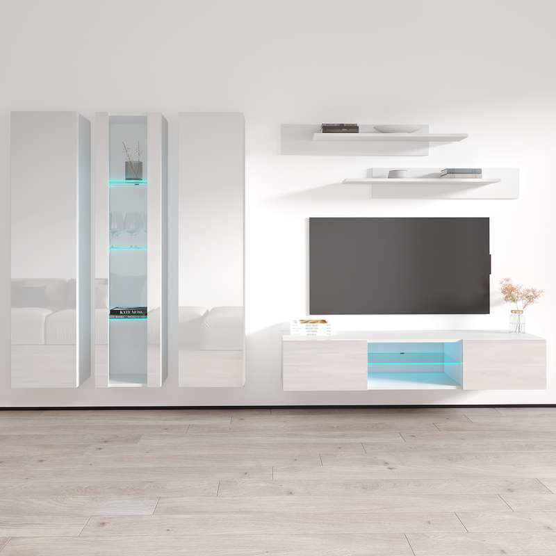 Fly C 33TV Floating Entertainment Center - Meble Furniture