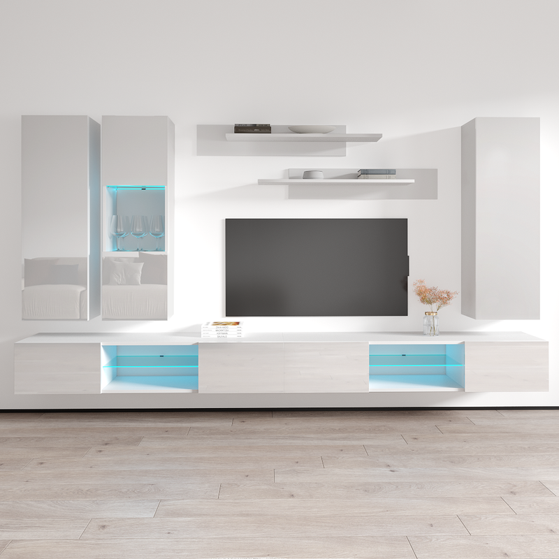 Fly E 33TV Floating Entertainment Center - Meble Furniture