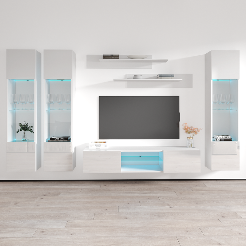 Fly C 33TV Floating Entertainment Center - Meble Furniture